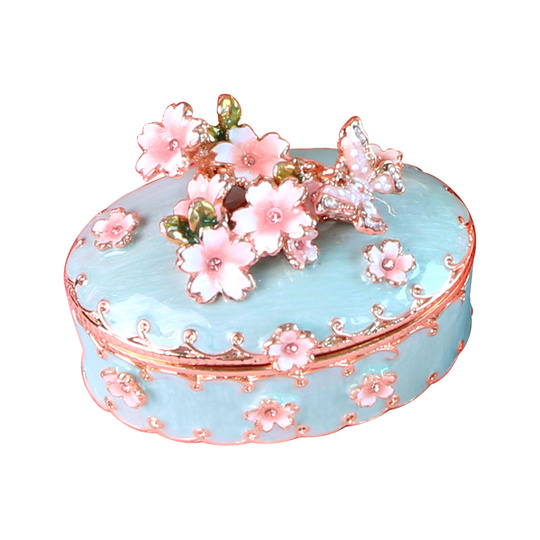 新品　Swan Jewelry Box サクラピンク Swarovski Iconic Swan COG Pink Jewelry Box MSRP $75 | eBay