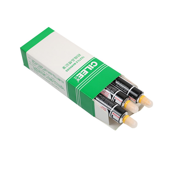
CILEE large butter pen marker pen anti-bleaching and dyeing quick-drying oily label pen textile fabric marker pen