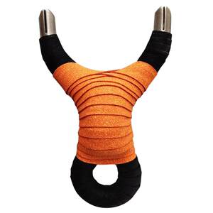 New stainless steel cold-bending traditional flying tiger fork flat leather no-tie joints fast-shooting precision and powerful reversal slingshot device