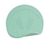 Амортизирующая скакалка, коврик для йоги, нескользящий спортивный беззвучный ковер для домашнего использования для спортзала, защита от шума