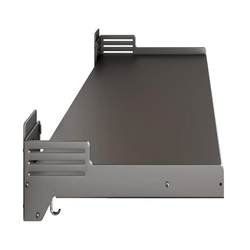 Microwave oven rack wall-mounted without drilling holes