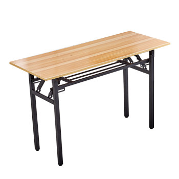 Rectangular office desk folding computer desk