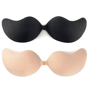 Charming Mango breast stickers for women gathering wedding suspenders with small breasts showing big breasts thick invisible underwear bra
