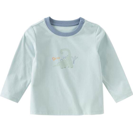 
David Bella boys long-sleeved T-shirt girls anti-bacterial anti-mite bottoming shirt 2026 new spring children's tops