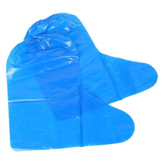 Disposable raindrops shoe set Rain, waterproof, anti -slip, transparent plastic outdoor thick wear -resistant isolation foot cover rainproof
