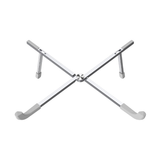 
VOKAMO Laptop stand supports all-aluminum alloy portable heat dissipation heightening bracket suspended placement table shelf portable bracket anti-cervical foot pad storage base dormitory accessories