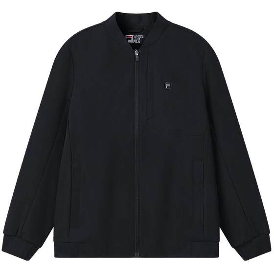 
FILA official men's woven jacket 26 spring new simple business casual executive jacket commuter top