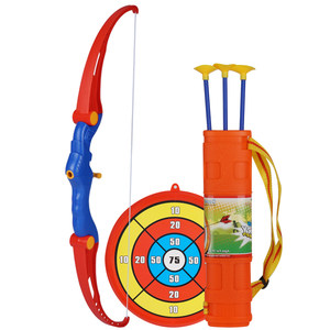 Children's bow and arrow toys archery sports quiver archery target suction cup boy and girl shooting indoor and outdoor sports toy set
