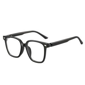 
Automatic photochromic glasses, anti-fatigue, anti-blue light, men's myopia, can be equipped with prescription black large-frame eyeglass frames