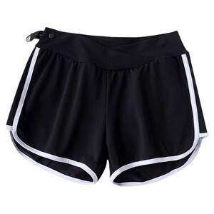 Pregnant women summer low -waist leggings summer anti -light safety pants Korean version adjustable pants wears pregnant women shorts
