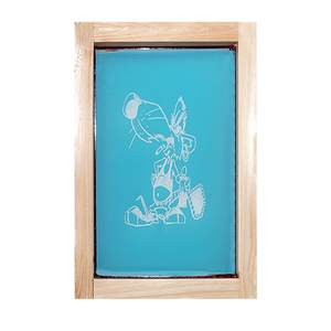 Customized screen printing screen printing template production custom ink screen board wooden frame plate making DIY
