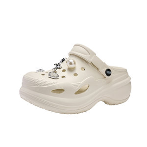 
Semir Women's Shoes Croc Shoes 2026 Summer New Thick-soled Beach Shoes Women's Soft-soled Women's Sandals and Slippers