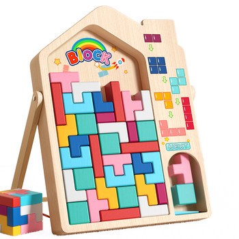 Tetris building blocks 3 to 6 years old puzzle puzzle
