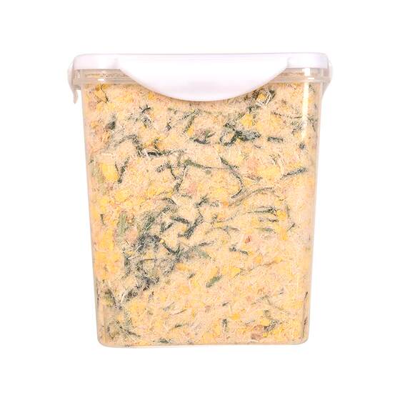 
Guanben cat grass, egg yolk, chicken floss, freeze-dried cat snacks, nutritious hair removal cat food, companion pet bibimbap, cat meat floss