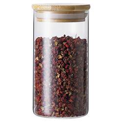 Home food grade kitchen glass sealed jar with lid