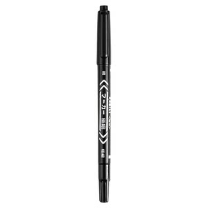 
Small double-headed marker double-headed oil-based marker fine-head waterproof express coding art special hook line pen