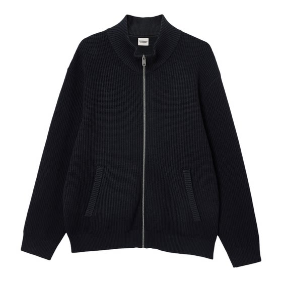 
Jack Jones 2026 new spring men's wool sweater loose half turtleneck long-sleeved coat comfortable top