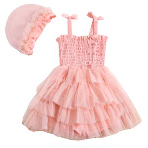 Children's swimsuit, girl's one-piece skirt, princess style, fairy-like, sweet mesh, cute boxer briefs, hot spring swimsuit for girls