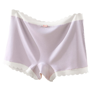 
Fenten large size boxer underwear for women in summer new style 200*0.5kg fat mm markless boxer safety pants anti-exposure shorts