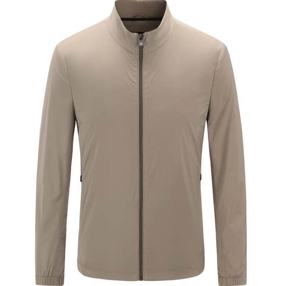 
Youngor Spring and Autumn Men's Stand Collar Executive Single Jacket Official Short Business Casual Professional Commuting Jacket