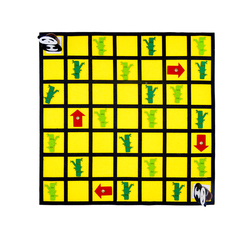 Reversi Gomoku Kindergarten Middle Class Mathematics Area Children's Spatial Thinking Fetching Objects By Number Parent-child Chess Board Game