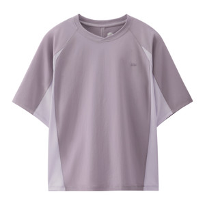 
Jiaoxia women's cool quick-drying sports T-shirt spring and summer new moisture-absorbent quick-drying breathable ice silk raglan outdoor short-sleeved