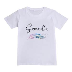 Pure cotton white T -shirt women short -sleeved summer new loose Korean version of women's versatile leisure round neck half -sleeved
