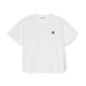 
MLB short-sleeved spring and summer men's and women's NY small label couple half-sleeved casual round neck pure cotton sports T-shirt 3ATSB0253