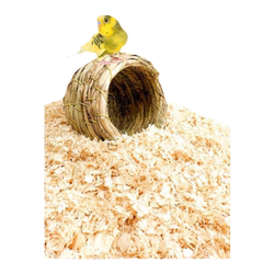 Special wood shavings for parrots, tiger skin, black phoenix, bird's nest, nest breeding box, bedding, special deodorizing and low-dust products for birds