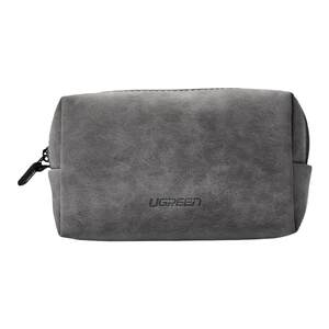 Green data cable storage bag Charger Headphones U disk storage box Laptop mobile phone power cable protection case Hard disk mouse power bank watch strap storage bag Digital accessories organization bag