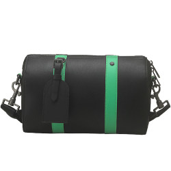Imported Napa cowhide fashion sports pillow bag medium size