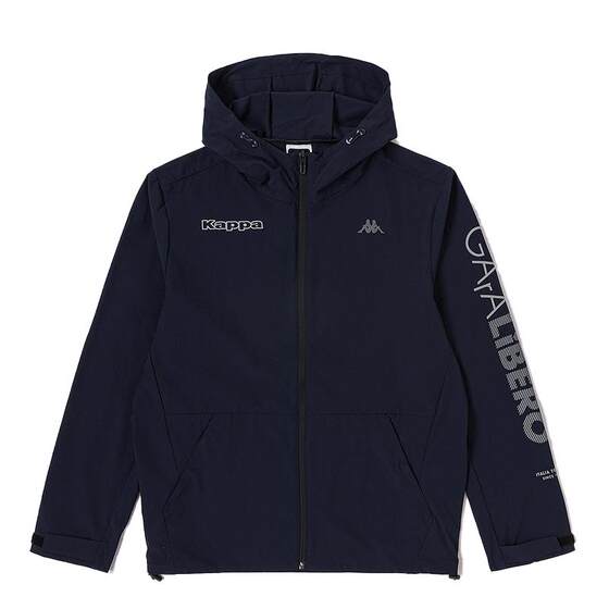 
Kappa Kappa men's summer new sports and leisure printed hooded cardigan jacket K0E32MK40