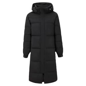 Over-knee couple down cotton jacket for men and women 2025 autumn and winter new loose Korean style thickened warm cotton jacket trendy