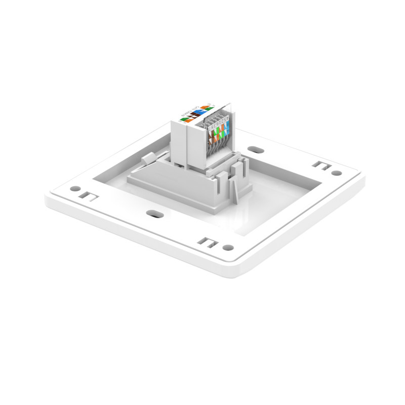 86-típusú rj45 gigabit hálózati aljzat modul cat6 hálózathoz ...