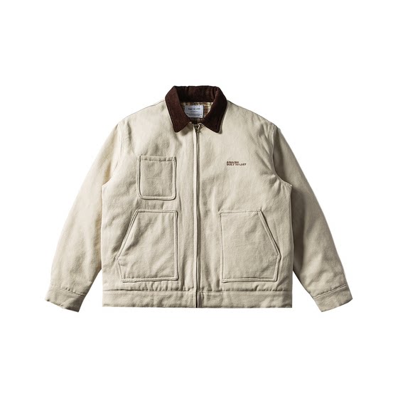 
Wukong is in stock. Winter retro multi-pocket plaid lapel cotton coat for men, trendy brand, loose, warm workwear cotton coat for couples.