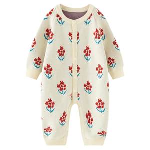 
Children's tai baby onesie autumn cotton baby clothes children's knitted clothes boys and girls casual sweaters