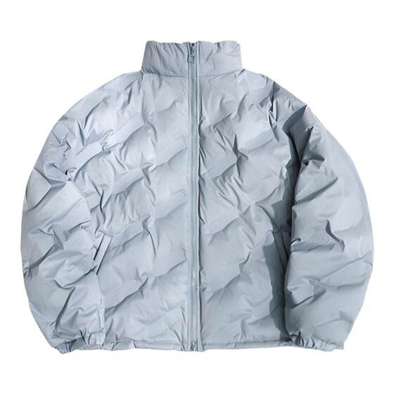 UUCSCC Winter Fashion Brand Hip Hop Warm Coat ins Loose Large White Duck Down Windproof Lightweight Down Coat for Men