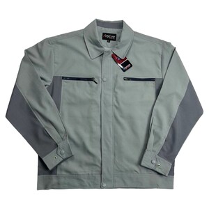 
Foreign trade export South Korea single spring and autumn men and women short multi-pocket work jacket color-blocking lapel retro work clothes