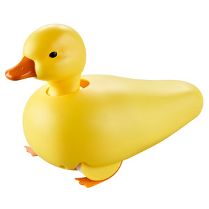 Luo Lu Ker Duck Baby Bath toys Baby Children's Play, Ducky Yellow Duck Children Swimming Duck Boys and Girls
