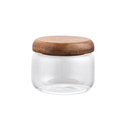 Transparent scratch-proof and dust-proof figure toy glass display bottle