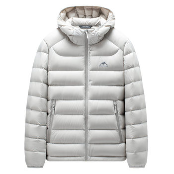 
164g velvet filler 90 velvet ribs thin down jacket for men and women