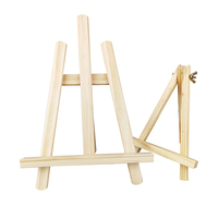 Small Wooden Tripod Easel Display Stand For Art And Painting