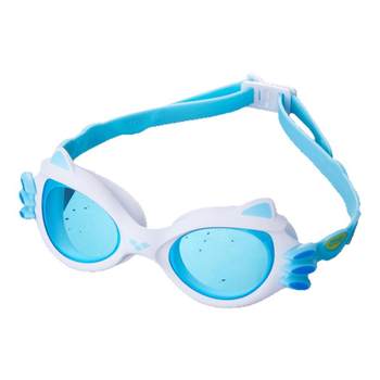 arena waterproof and anti-fog cute large frame swimming goggles
