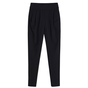 Harem pants for women spring and autumn 2026 new summer thin nine-point pants casual plus size mom women's pants petite trousers