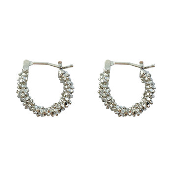 
Golden Broken Silver Unique Earrings