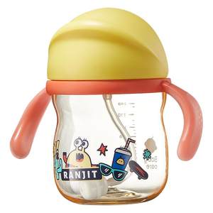 Babycare straw drinking cup for babies over 6 months old baby duckbill cup milk bottle children water cup
