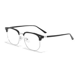
Korean version of literary large frame temperament myopia glasses frame for men handsome retro ultra-light myopia glasses can be matched with degree protection against blue light