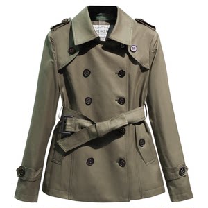 
2025 new popular short windbreaker jacket for women, front shoulder short autumn women's small ones, women's huge and beautiful