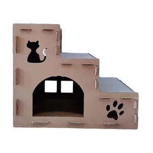 
All-season cat scratching board three-layer cat nest replaceable thickened corrugated large cat house cat house cat villa claw grinding board