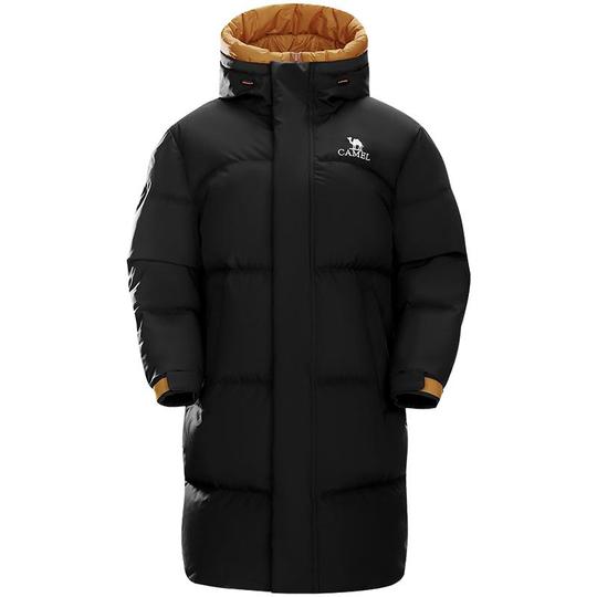 ジャケット・アウター STOF Camel Down Ultra Light Hoodie Coat Camel Down Jacket - Women's Winter Coat - Hooded, Windproof